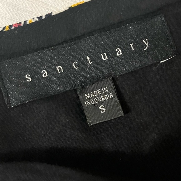 Sanctuary Bohemian Harlow Printed Dress Dashiki Mini, V neck sleeveless,Small - Picture 6 of 9